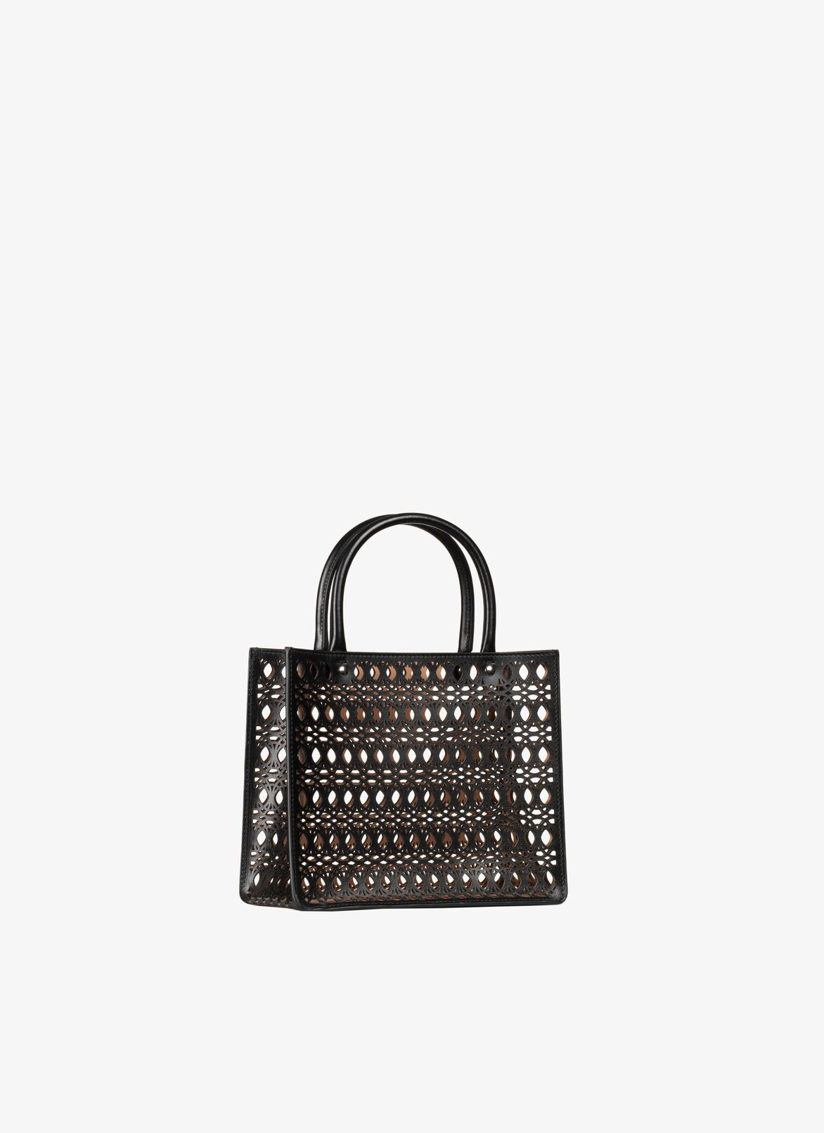 BAG CUIR LUX CROIS‚ D'OGIVE BLACK ALAÏA BLACK BAG CUIR LUX CROIS‚ D'OGIVE BLACK